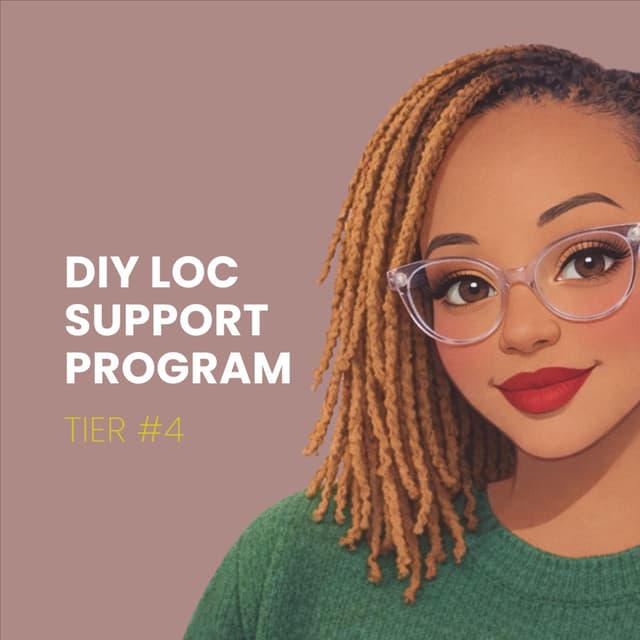 DIY Loc Support Tier #4 at Locs By Steph B DMV in Silver Spring, MD